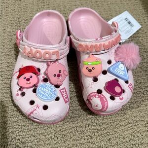 Crocs Loopy Case Pink Kids Clogs
